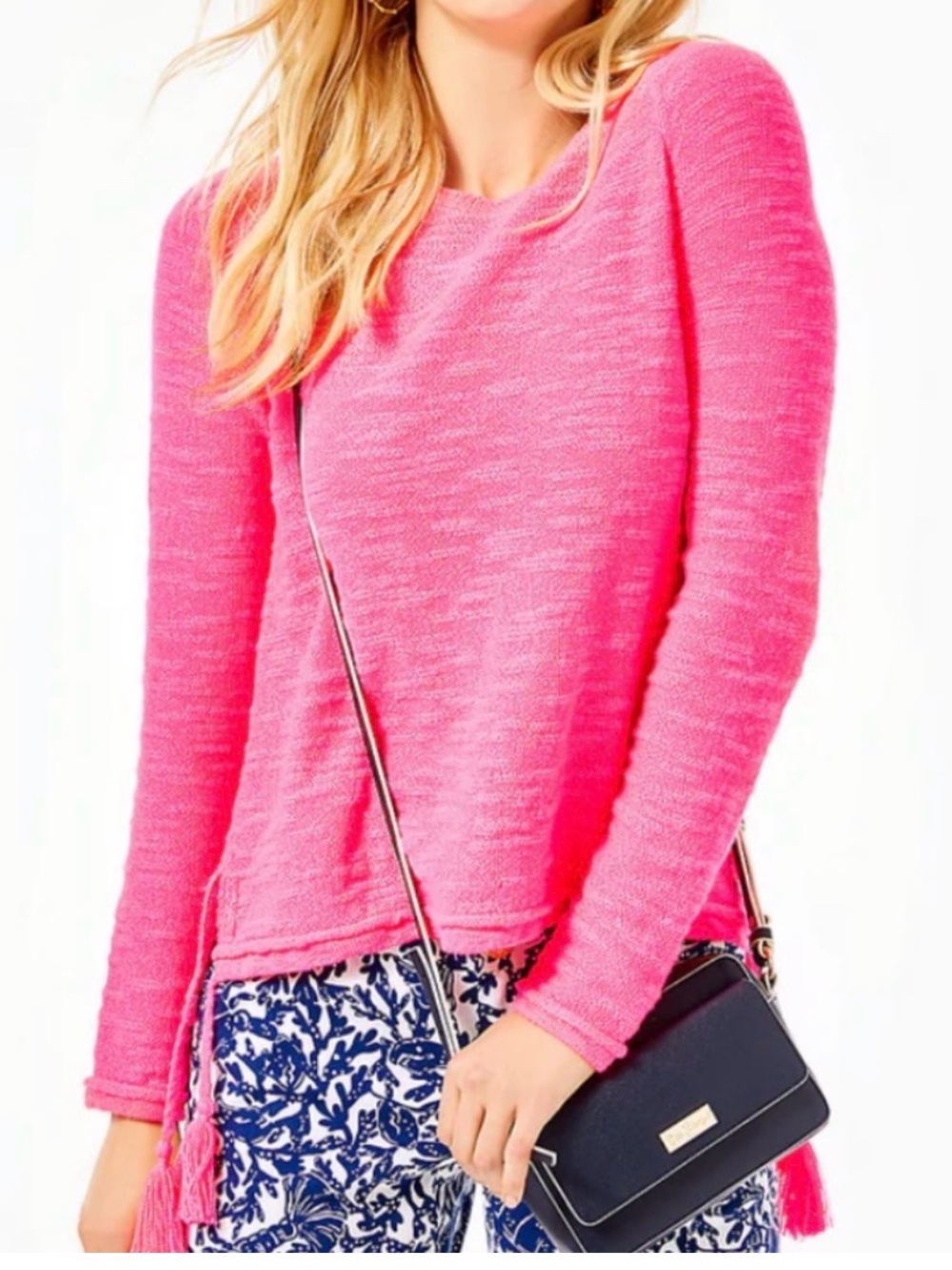NWT Lilly Pulitzer Jody Sweater- Love Potion Pink
